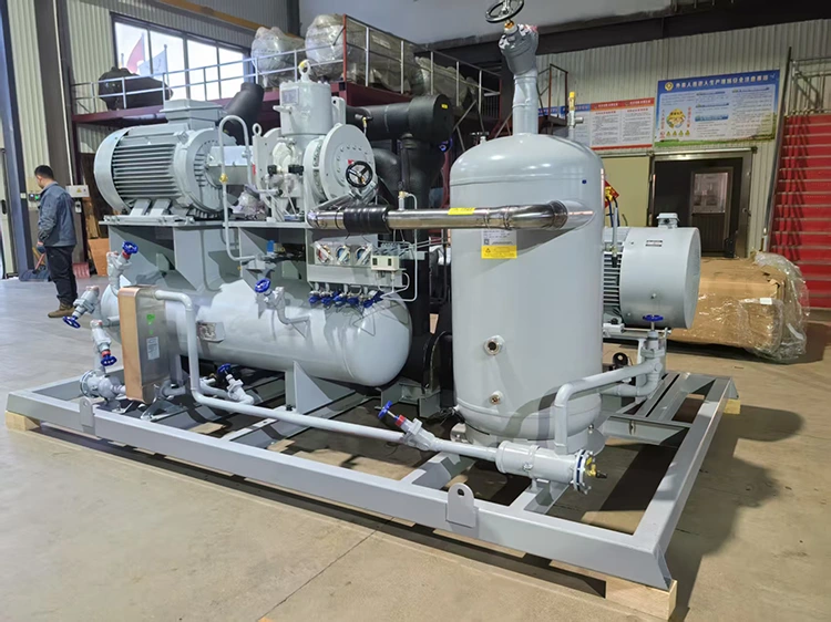 Cải thiện hiệu suất làm lạnh công nghiệp bằng máy nén lạnh trục vít một cấp kiểu mở