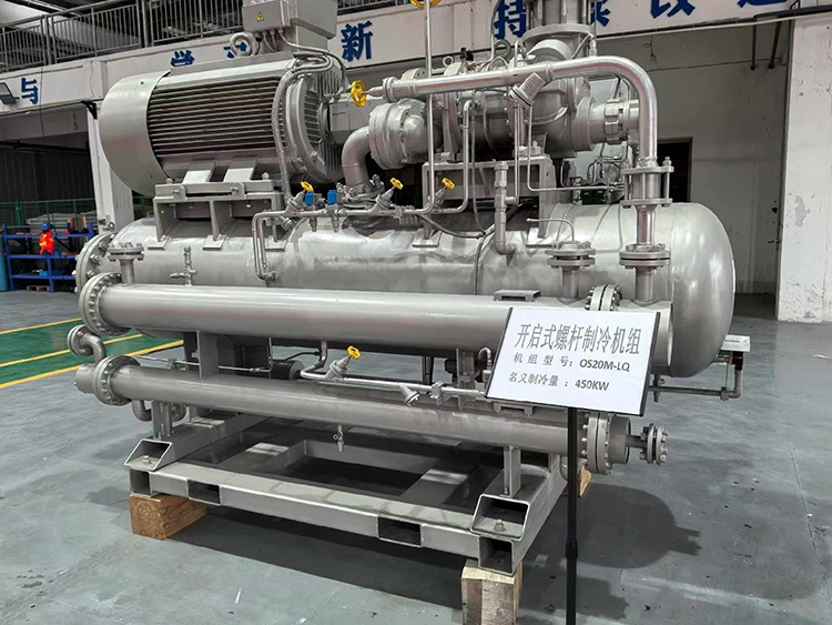 Máy nén lạnh trục vít một tầng kiểu mở